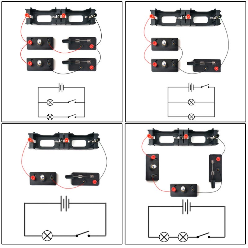 EUDAX School Labs Basic Electricity Discovery Circuit Kit for Introductory Electronics - Image 3